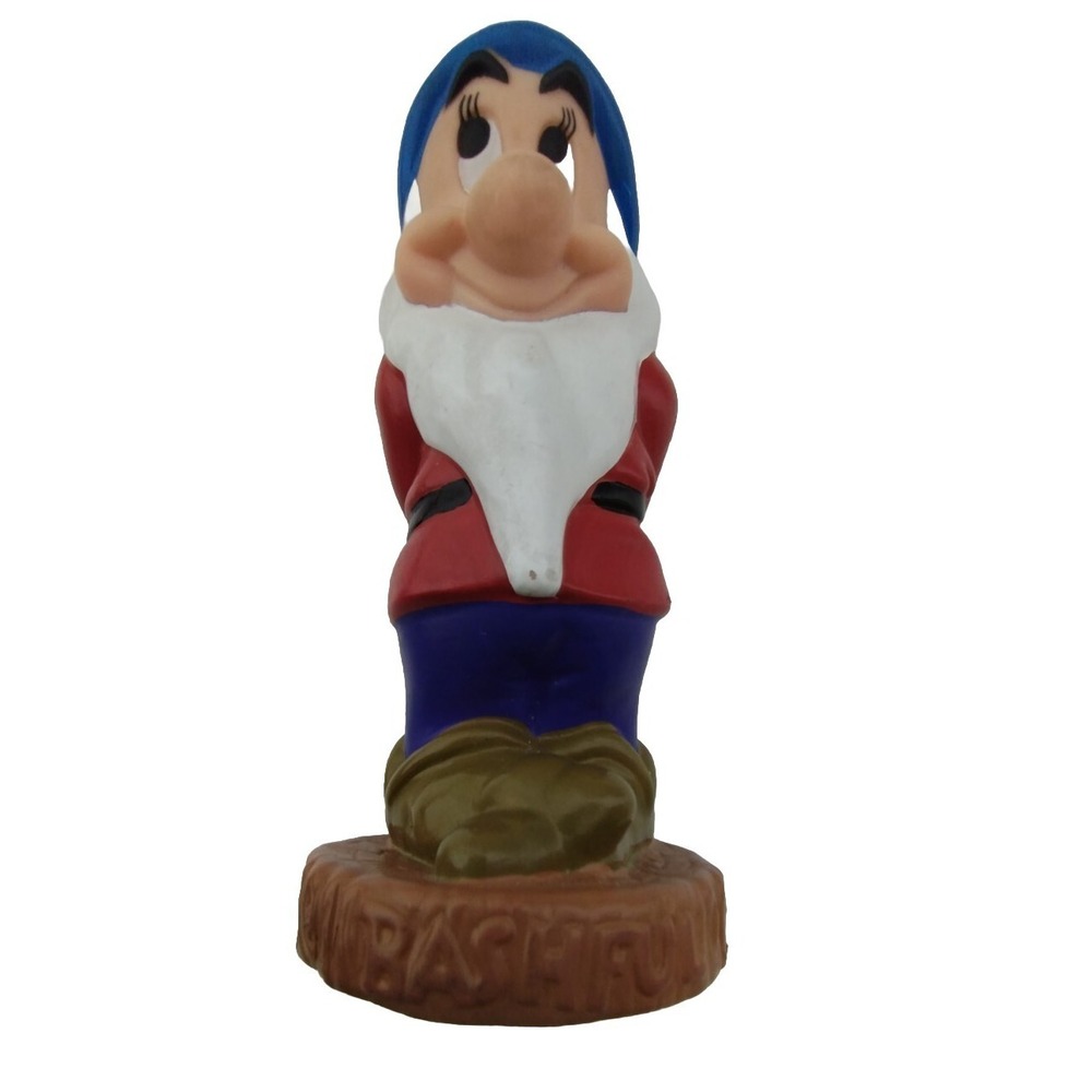 Disney Snow White Bashful Dwarf Figurine Vintage Decor‎ Collectible